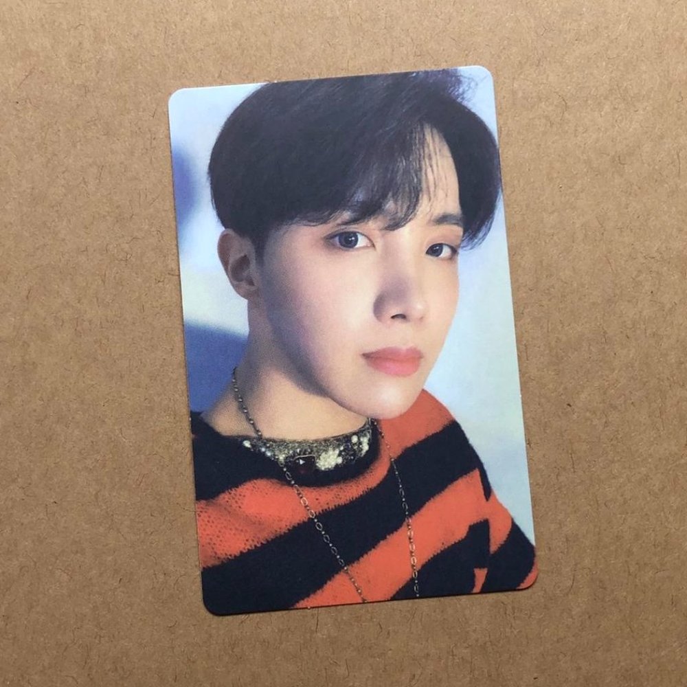 BTS Jhope map of the soul photocard